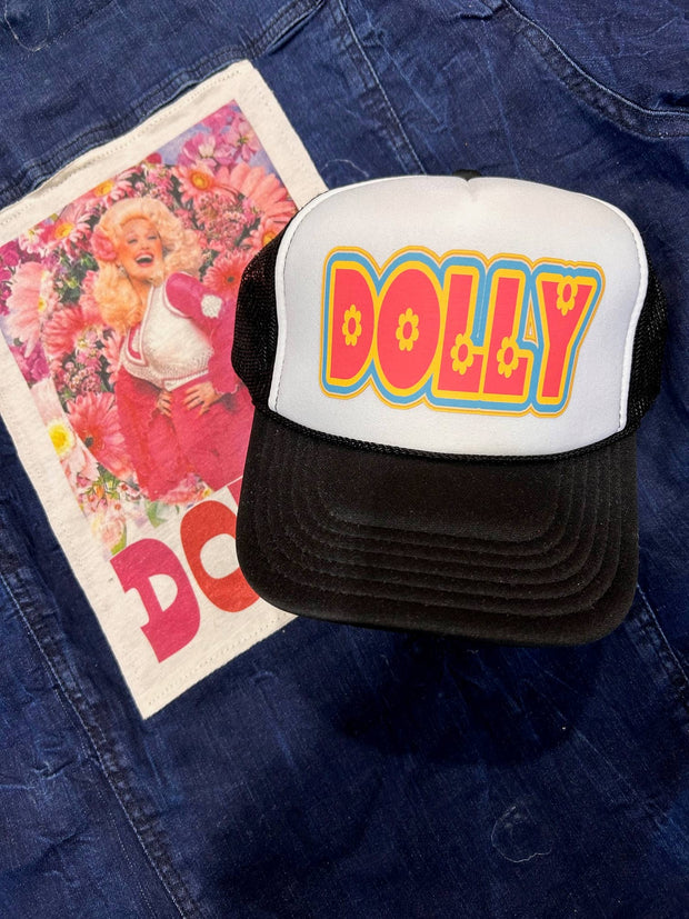 Vibes Hat Company - Retro Dolly Flower Trucker Hat - Bill Hallman- Inman Park