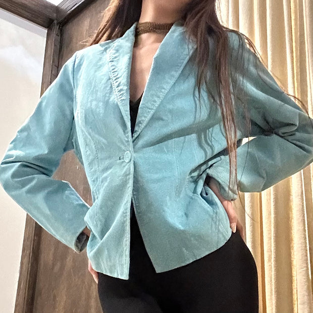 Blue Suede Jacket