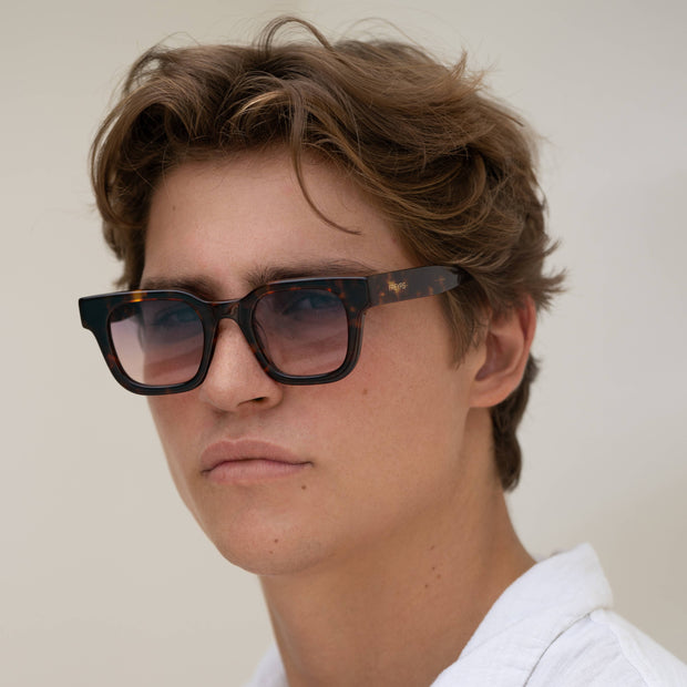Atlas Acetate Mens Rectangular Sunglasses