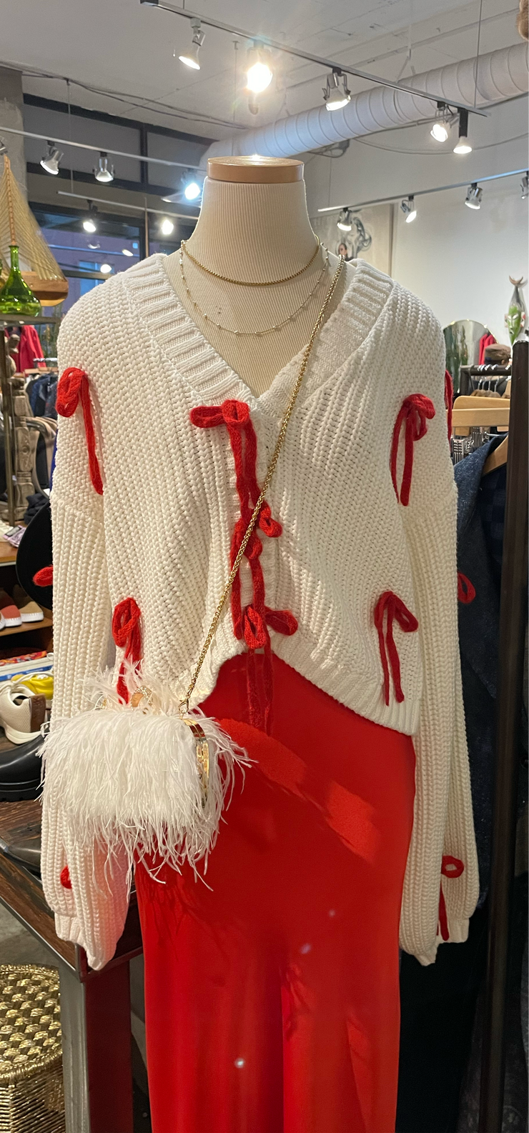 Good Karma BOW CARDI