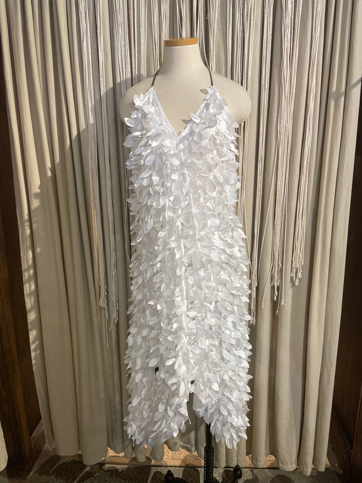 Island Dress Leaf Cut Out