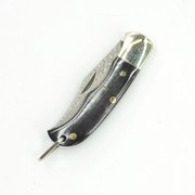 Ox-bone // Ox-horn Inlay Folding Knife