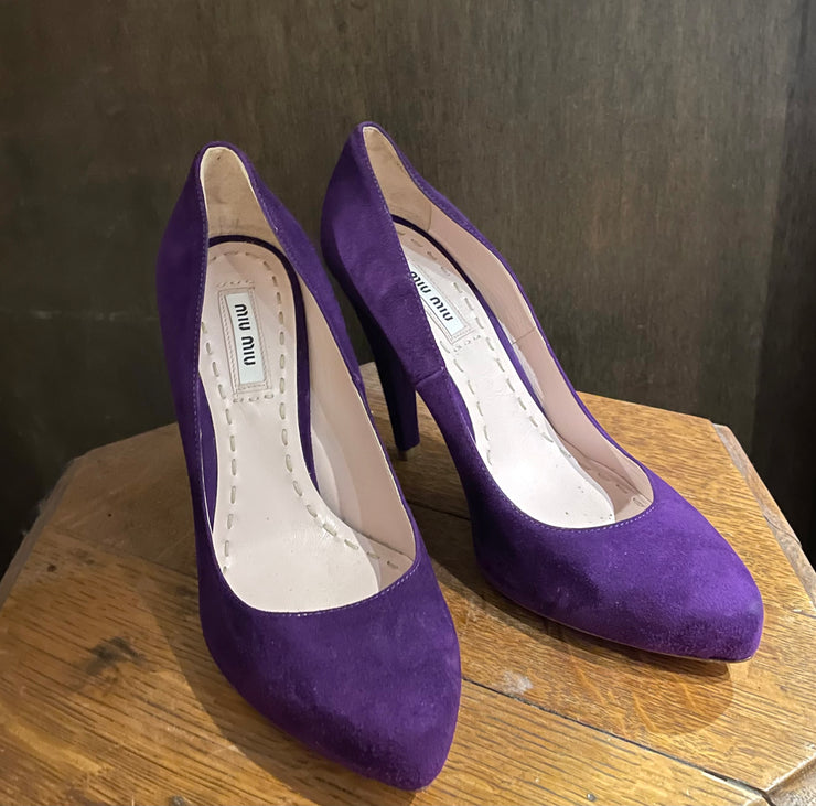 Miu Miu Purple PUMP
