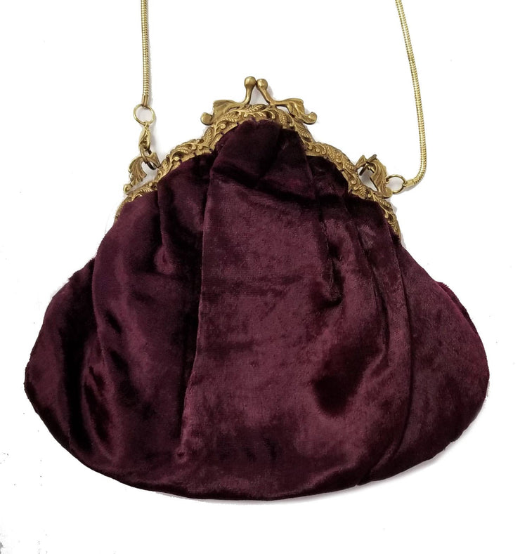 VINTAGE CLASSIC VELVET BAG ACB274: Purple - Bill Hallman- Inman Park