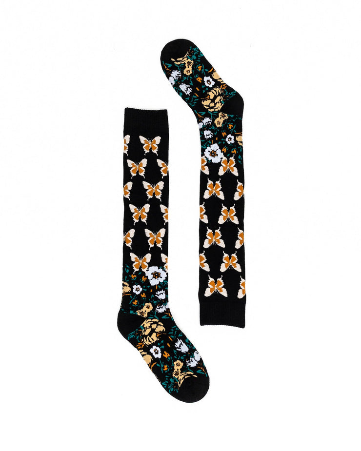 Butterfly Craze Knee High Sock