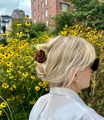 Hand-painted Snail Claw Hair Clip | Eco-Friendly