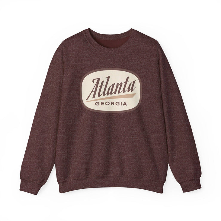 Atlanta, Georgia Sweatshirt - Unisex Retro Crewneck Atlanta Sweatshirt