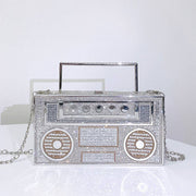 Diamonds Radio Evening Clutch Bag