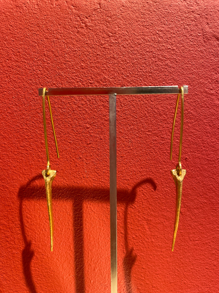 Short Hook Catfish Barb Earring