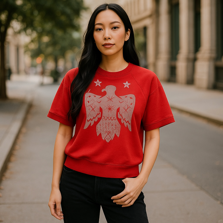 Eagle Short Sleeve Sweatshirt