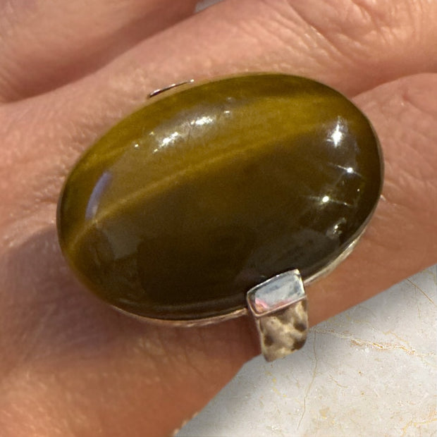 Tigers Eye Large Stone