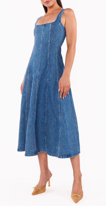Prim Denim Dress