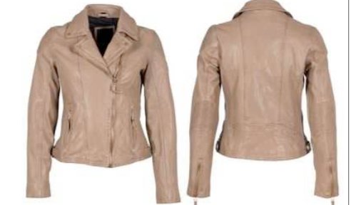 Raziel toffee Leather Jacket