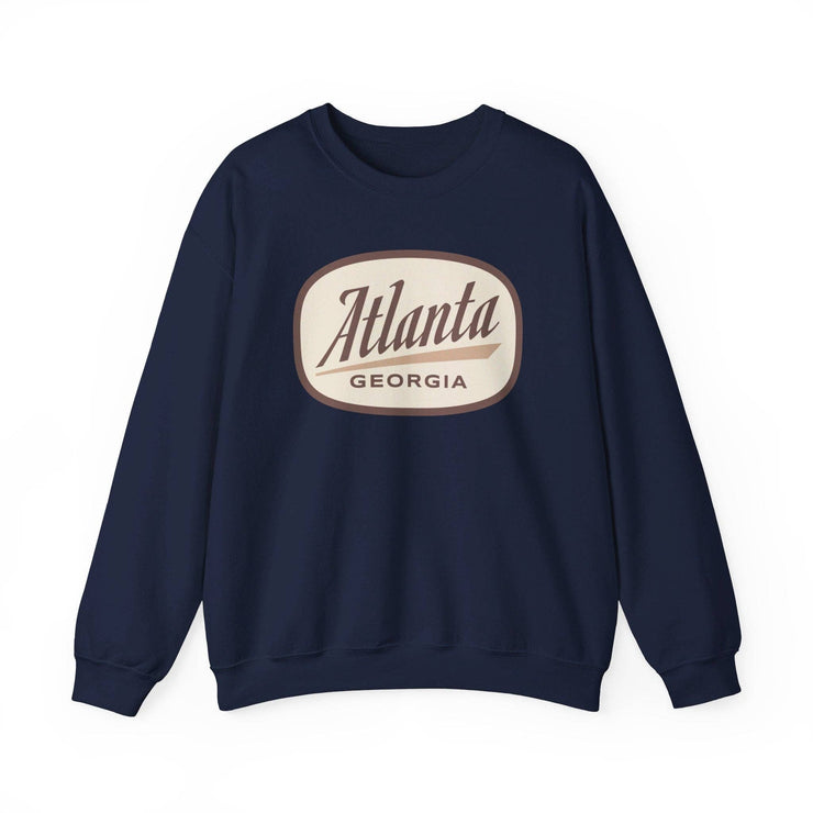 Atlanta, Georgia Sweatshirt - Unisex Retro Crewneck Atlanta Sweatshirt