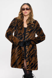 Savannah Faux Fur Coat