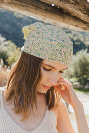 Boho Floral Cotton Bandana