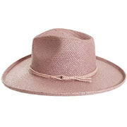 American Hat Makers - Straw Sun Hat Curled Brim - Style Horseshoe Bay