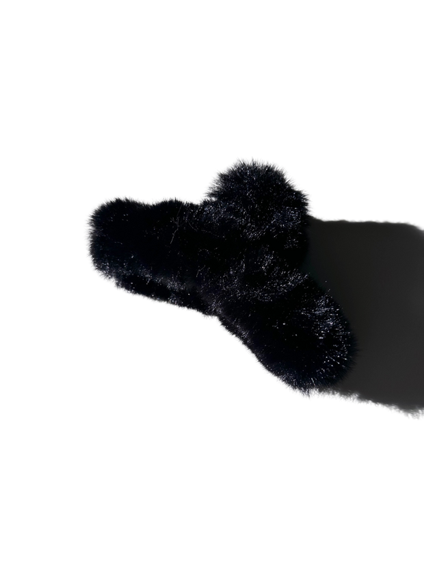 Giant Fluffy Vegan Fur Claw Hair Clip