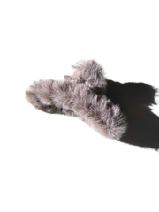 Giant Fluffy Vegan Fur Claw Hair Clip