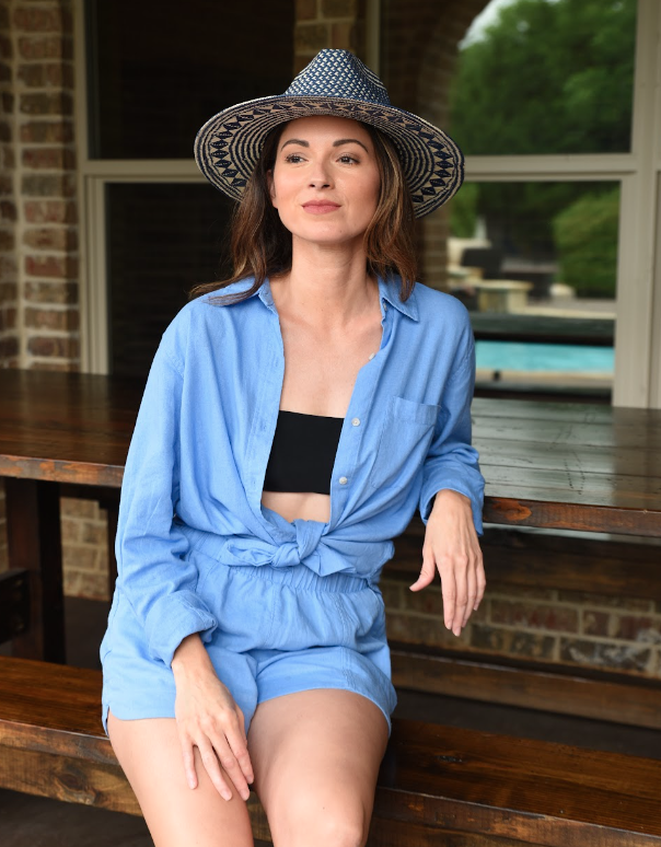 American Hat Makers - Safari Straw Sun Hat - Style Eppie