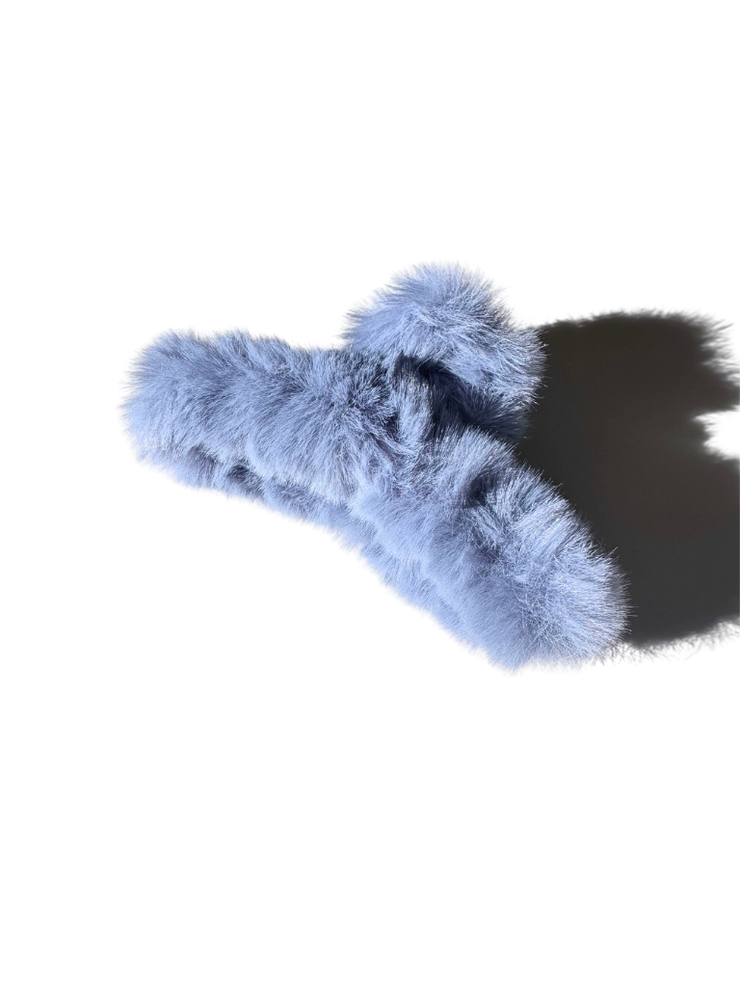 Giant Fluffy Vegan Fur Claw Hair Clip