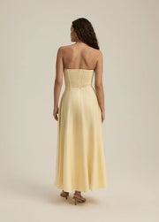TUBE LINEN DRESS