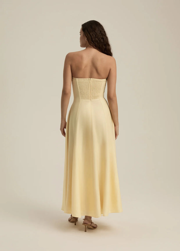 TUBE LINEN DRESS
