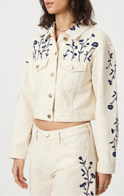 Harmony Embrod Denim Jcket