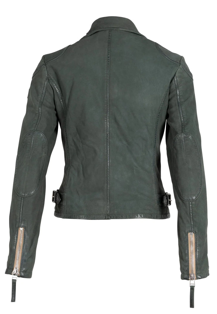 Karyn SAGE LEATHER JACKET - Bill Hallman- Inman Park