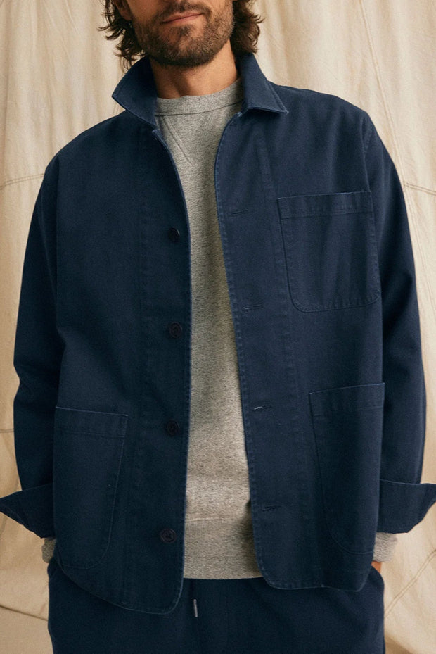 Steel Cotton Twill Jacket