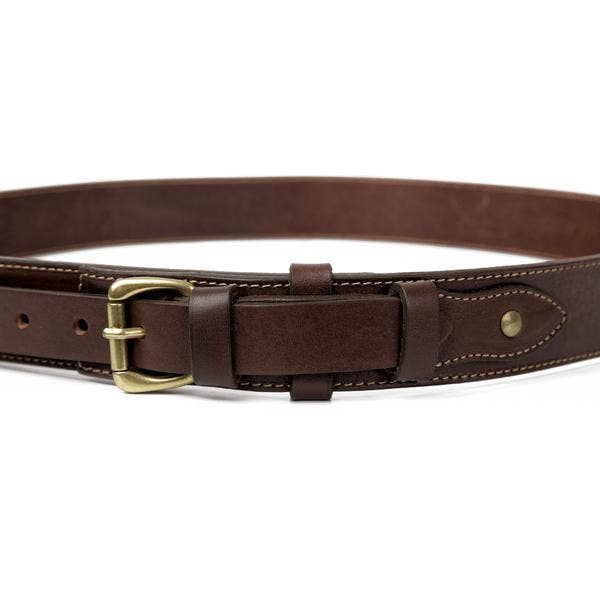 Campaign Leather Ranger Belt - Bill Hallman- Inman Park