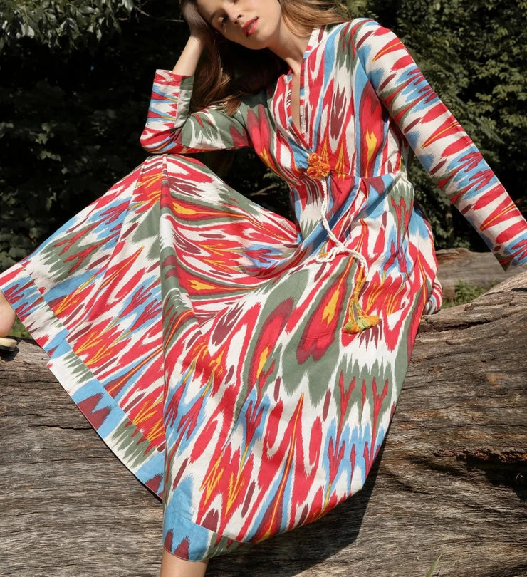 Nora Aztec Dress - Bill Hallman- Inman Park